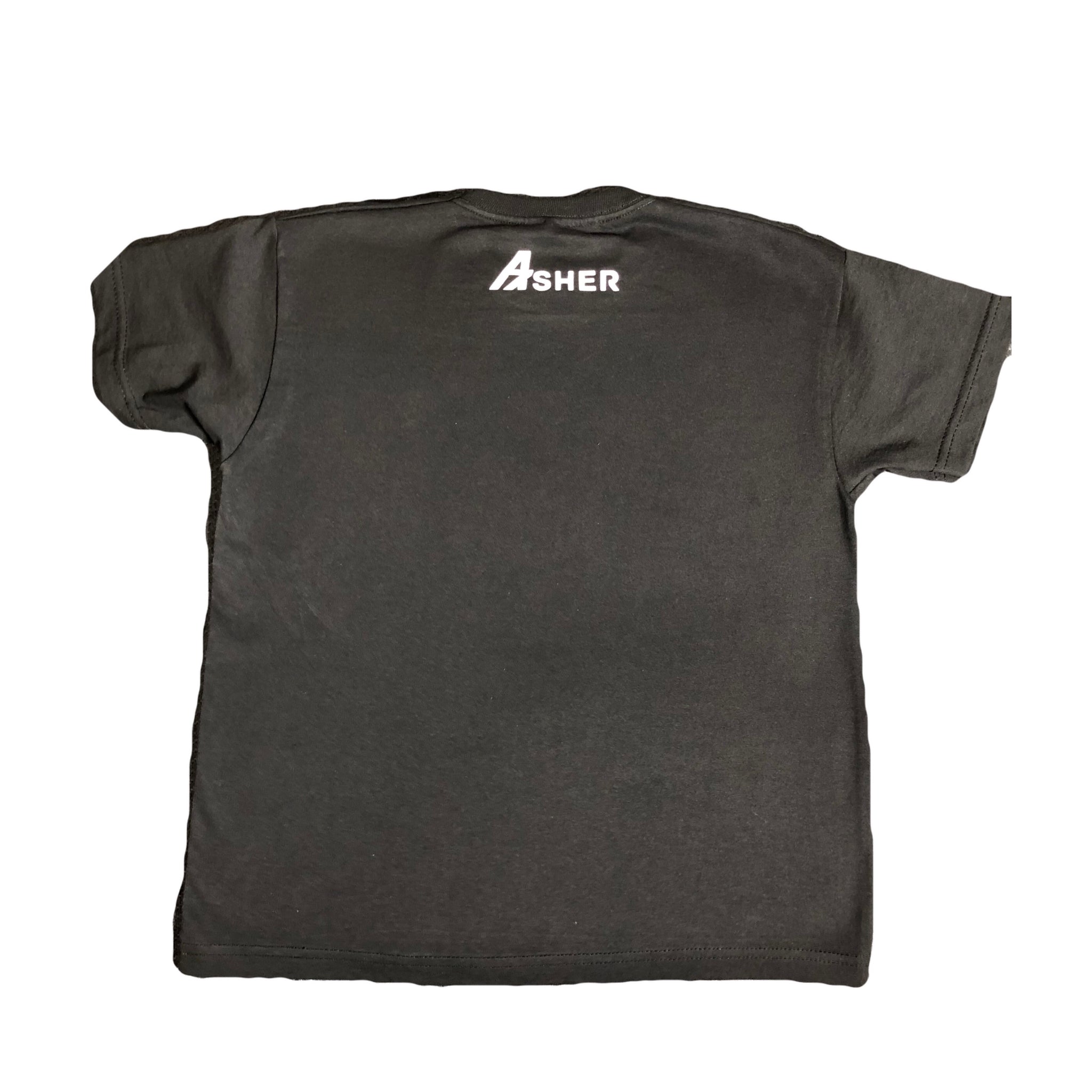 A7Asher Children's "Dream | Believe | Achieve" Black T-Shirt & White A7 Logo