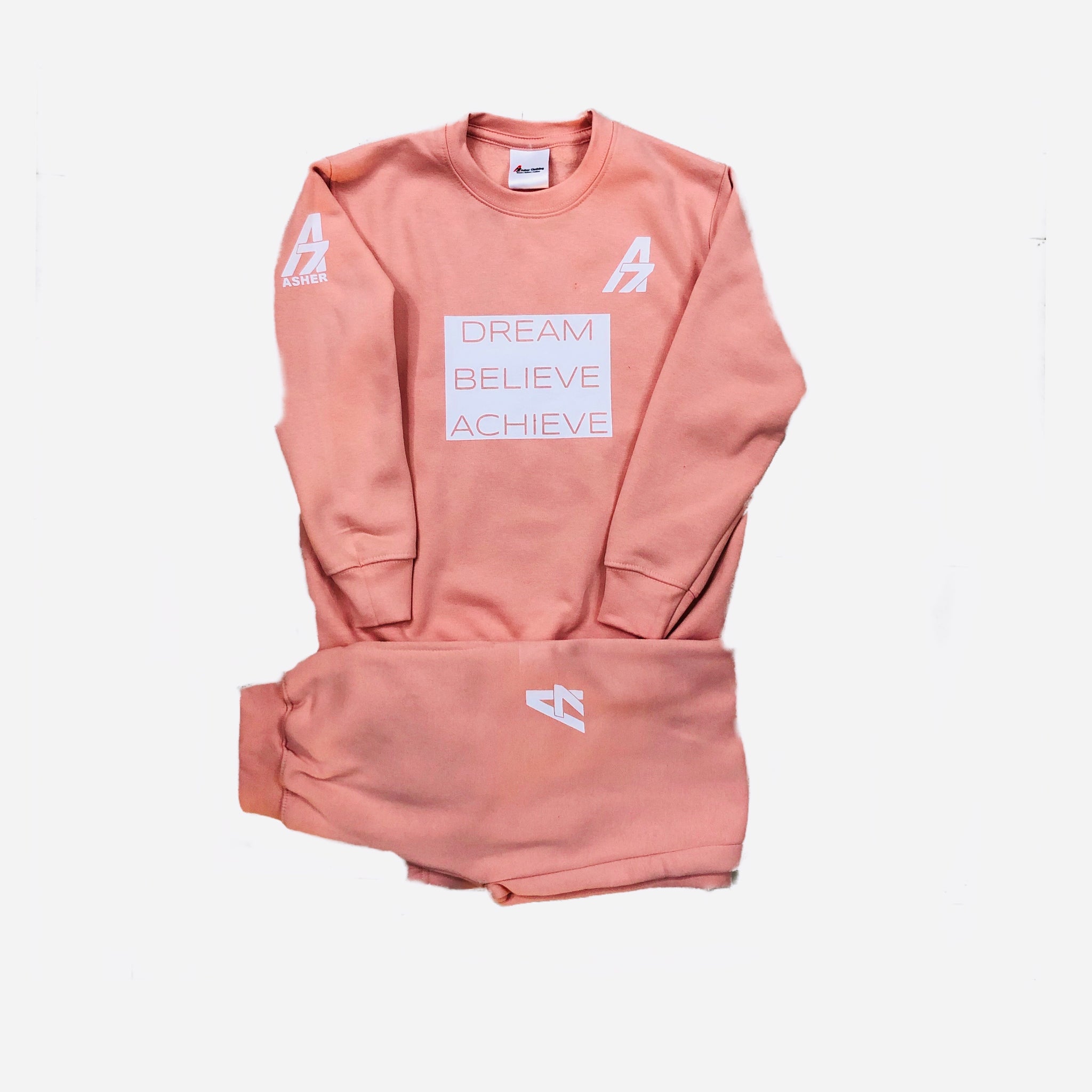 A7 Children’s “Dream | Believe | Achieve” Jogger Set