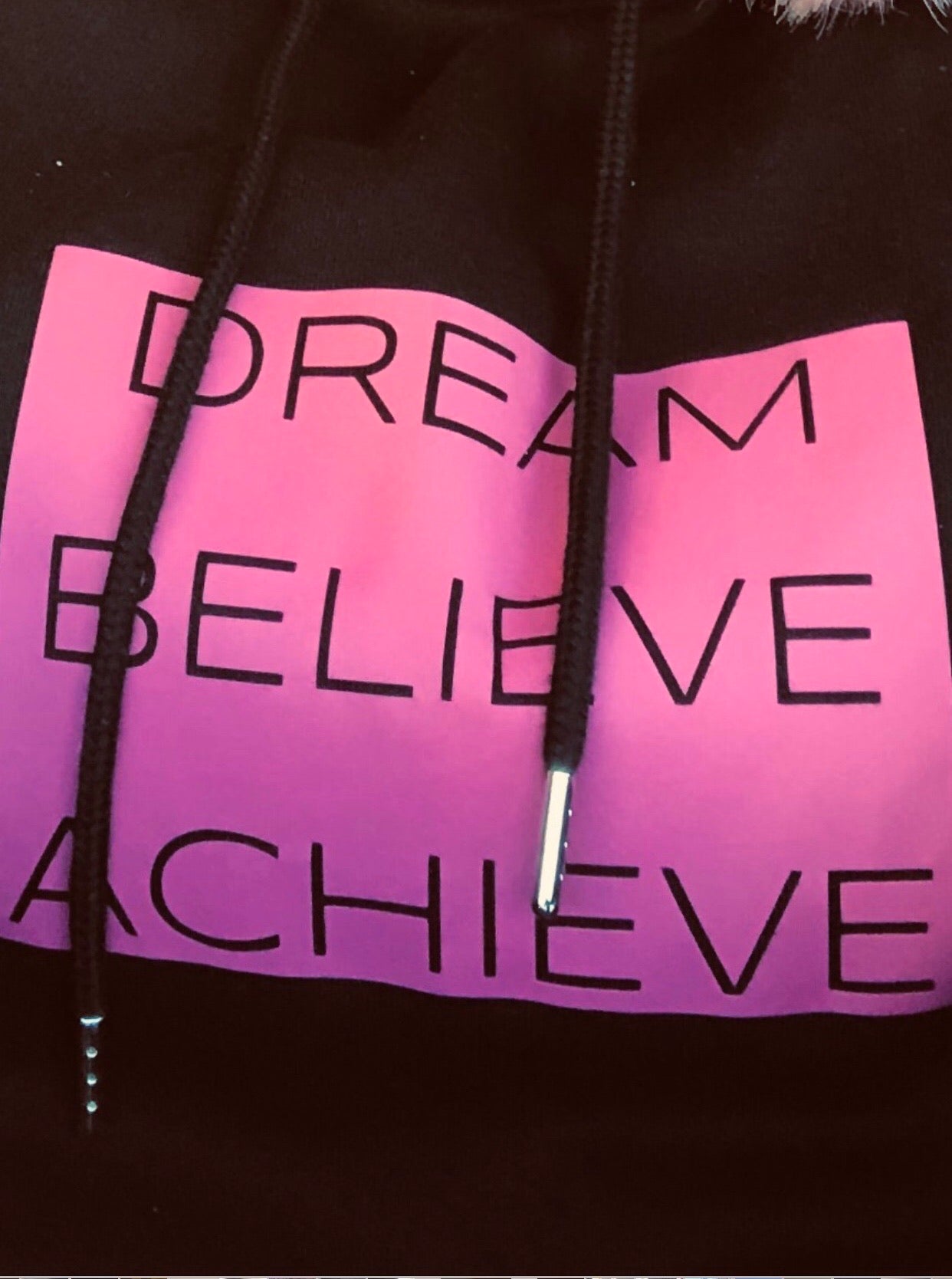 Adult A7 "Dream | Believe | Achieve"  Unisex Hoodie
