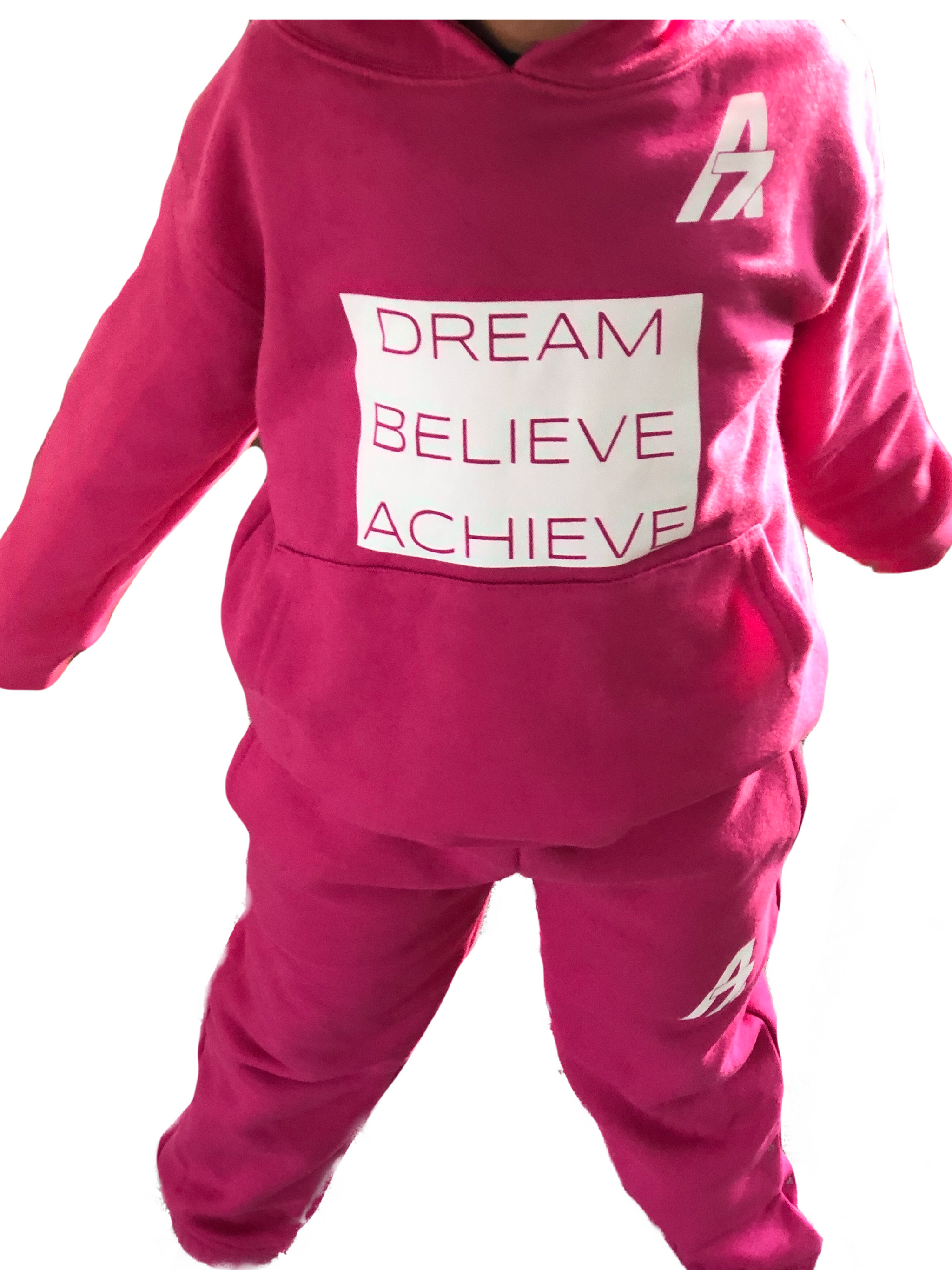 A7 Asher Children’s “Dream | Believe | Achieve” Jogger Set