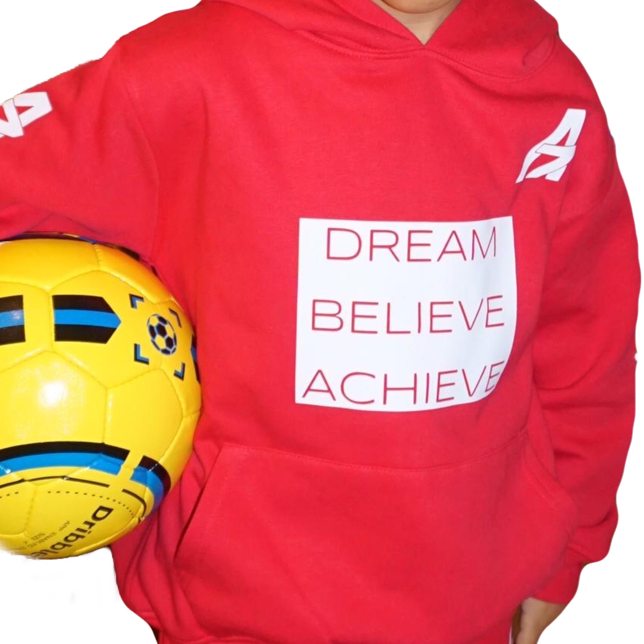 A7 Children’s “Dream | Believe | Achieve” Jogger Set-Red